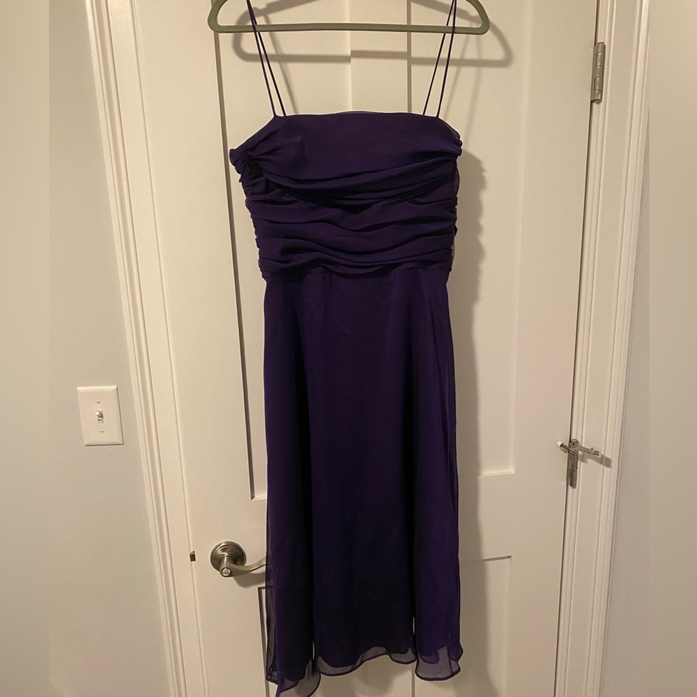 Eliza J mini purple evening dress size 14